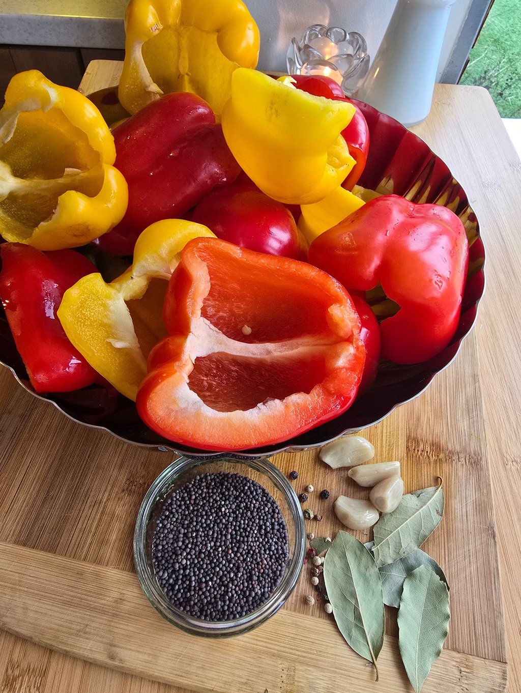 Fermented multicolored paprika