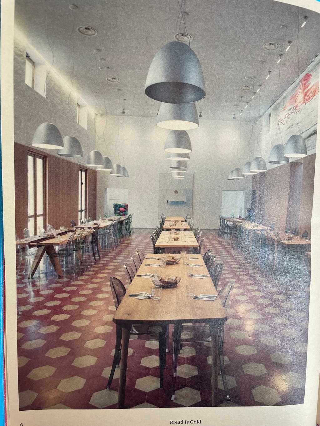 book page: bread is gold