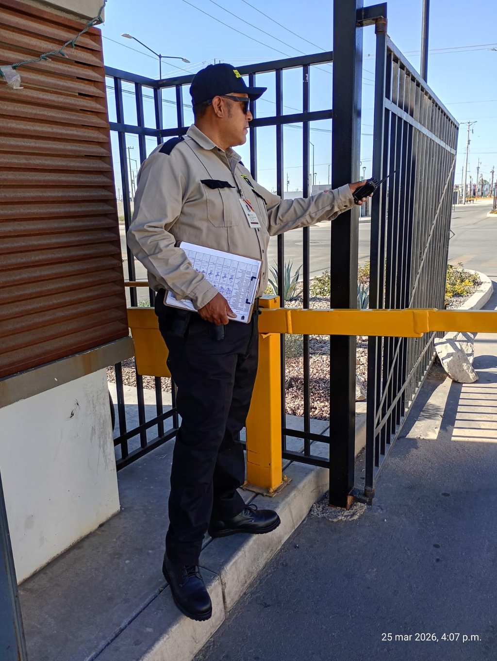 Contamos con personal calificado y registrado en la secretaria de Seguridad Publica 