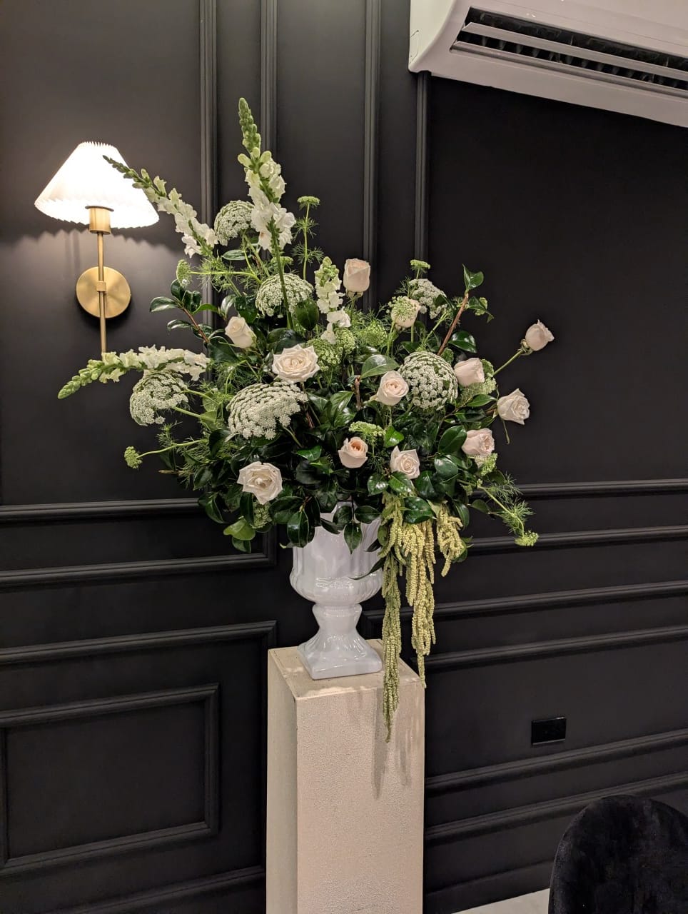 Back de ceremonia civil diseño floral Amor de Flores