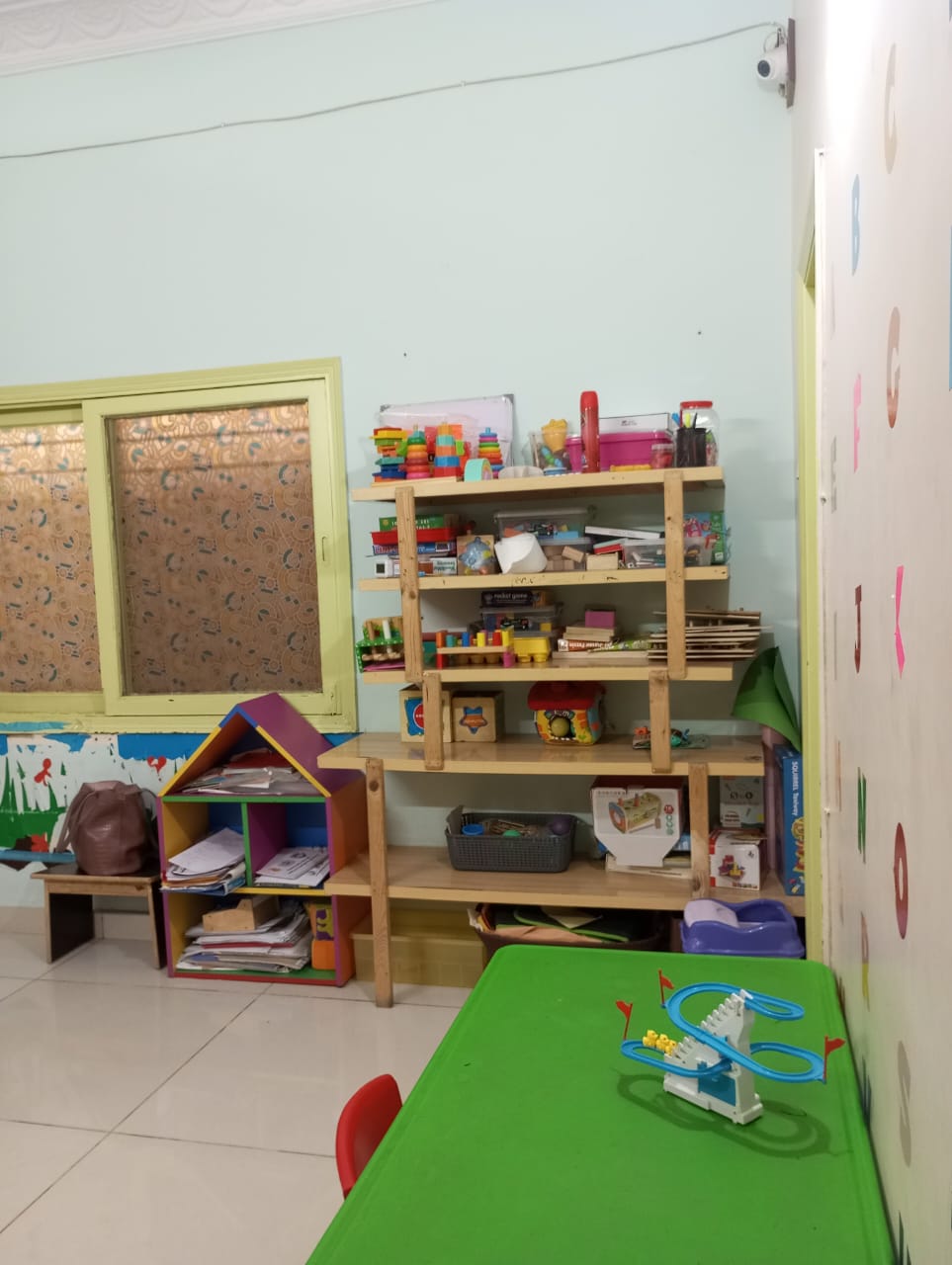 Child involved in behavioral therapy activities