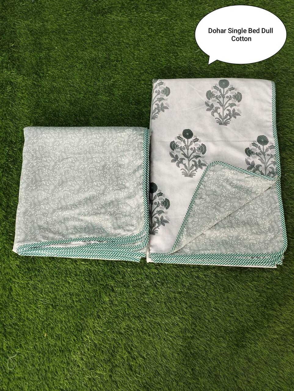"Bulk supply of premium Jaipuri cotton dohars for retail and wholesale."