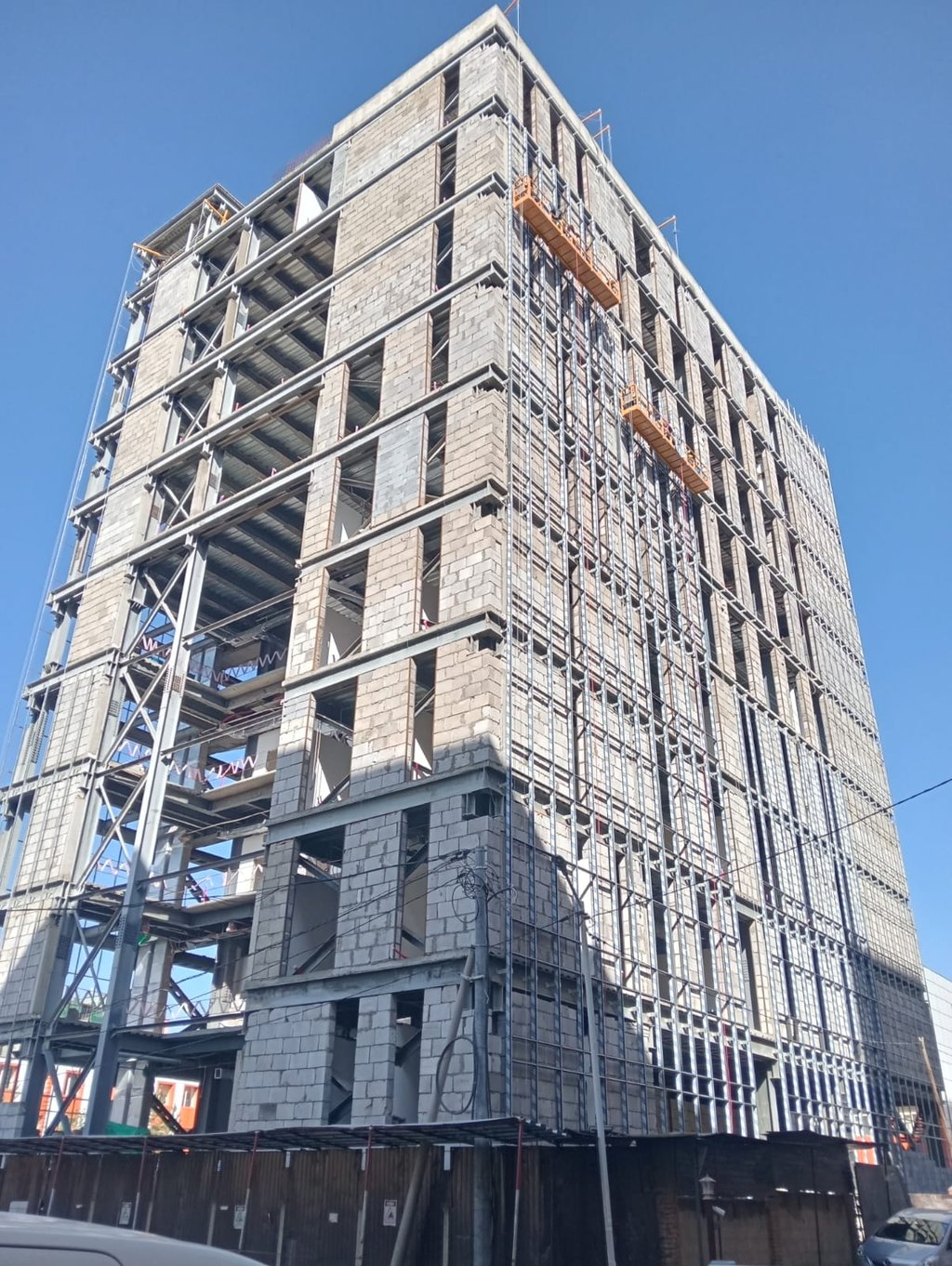 Multi Story PEB Building Erection & Mezzanine at Ulaanbatar, Mongolia, MEA Project