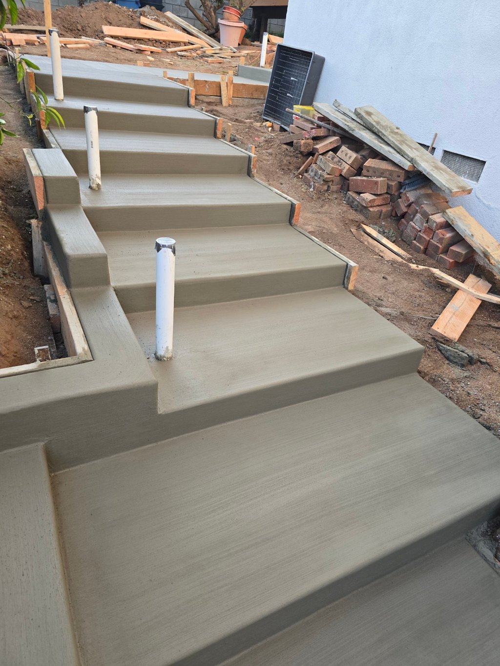 Cement Stairs