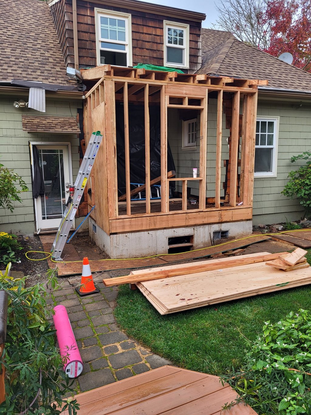 master bathroom home addition