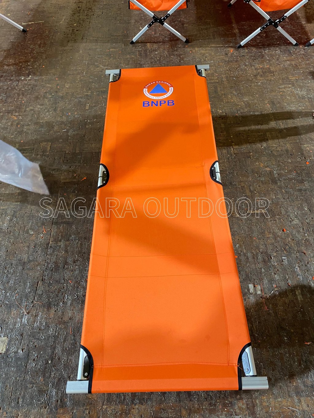 velbed alumunium BNPB