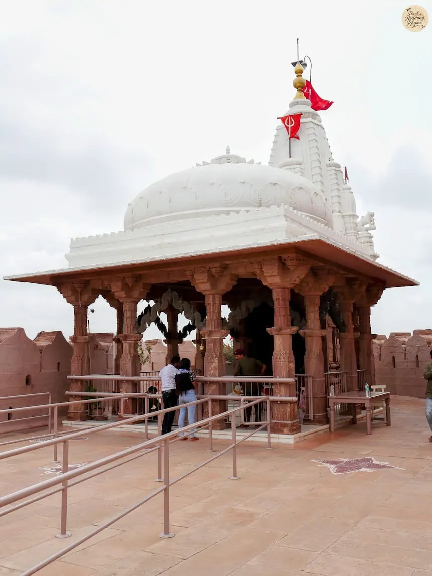 Chamunda Mata Temple inside Mehrangarh Fort Jodhpur, a sacred shrine of devotion.