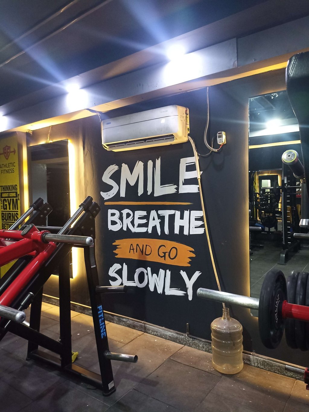 Gym Wall Painting in delhi