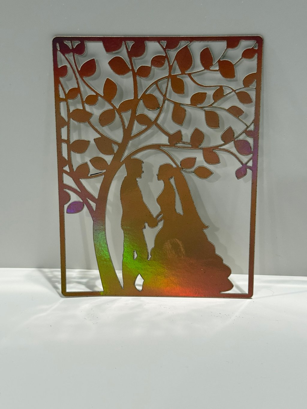 Mirror cardstock wedding invitations