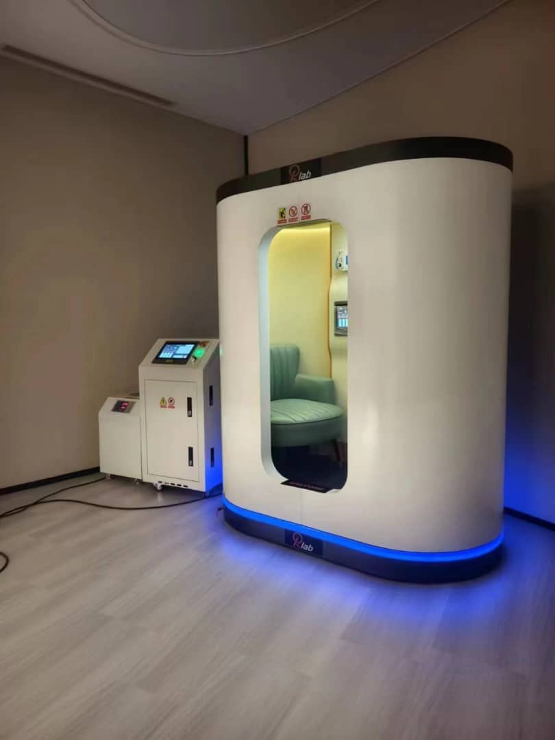 Cámara hiperbárica o2 Bajo Presión