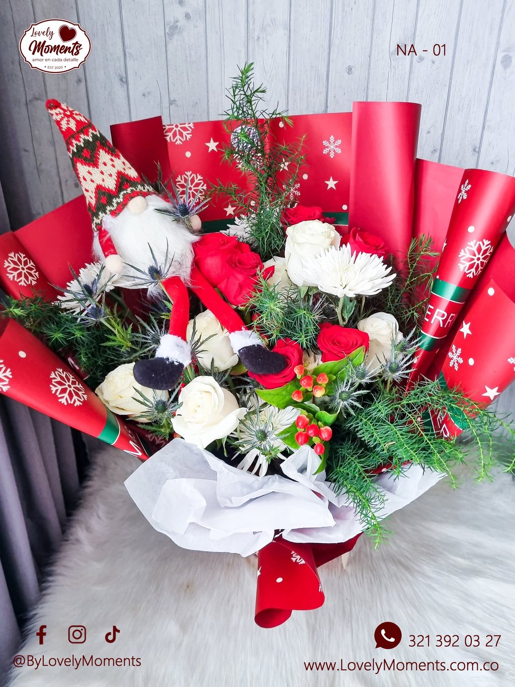 flores navideñas Pereira