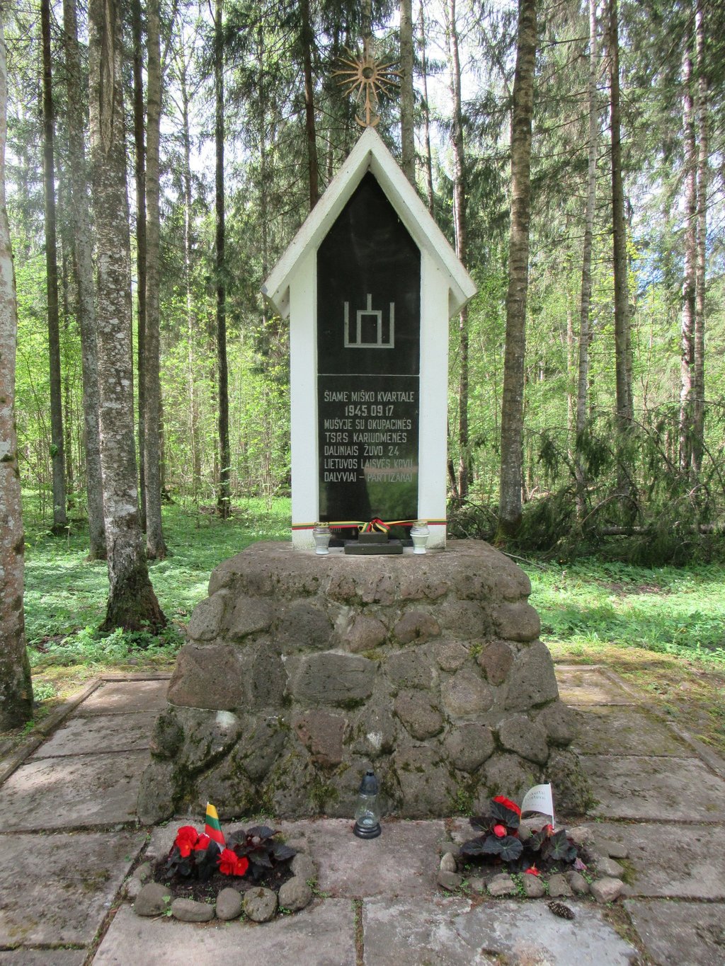 Lietuvos partizanų kautynių ir žūties vieta