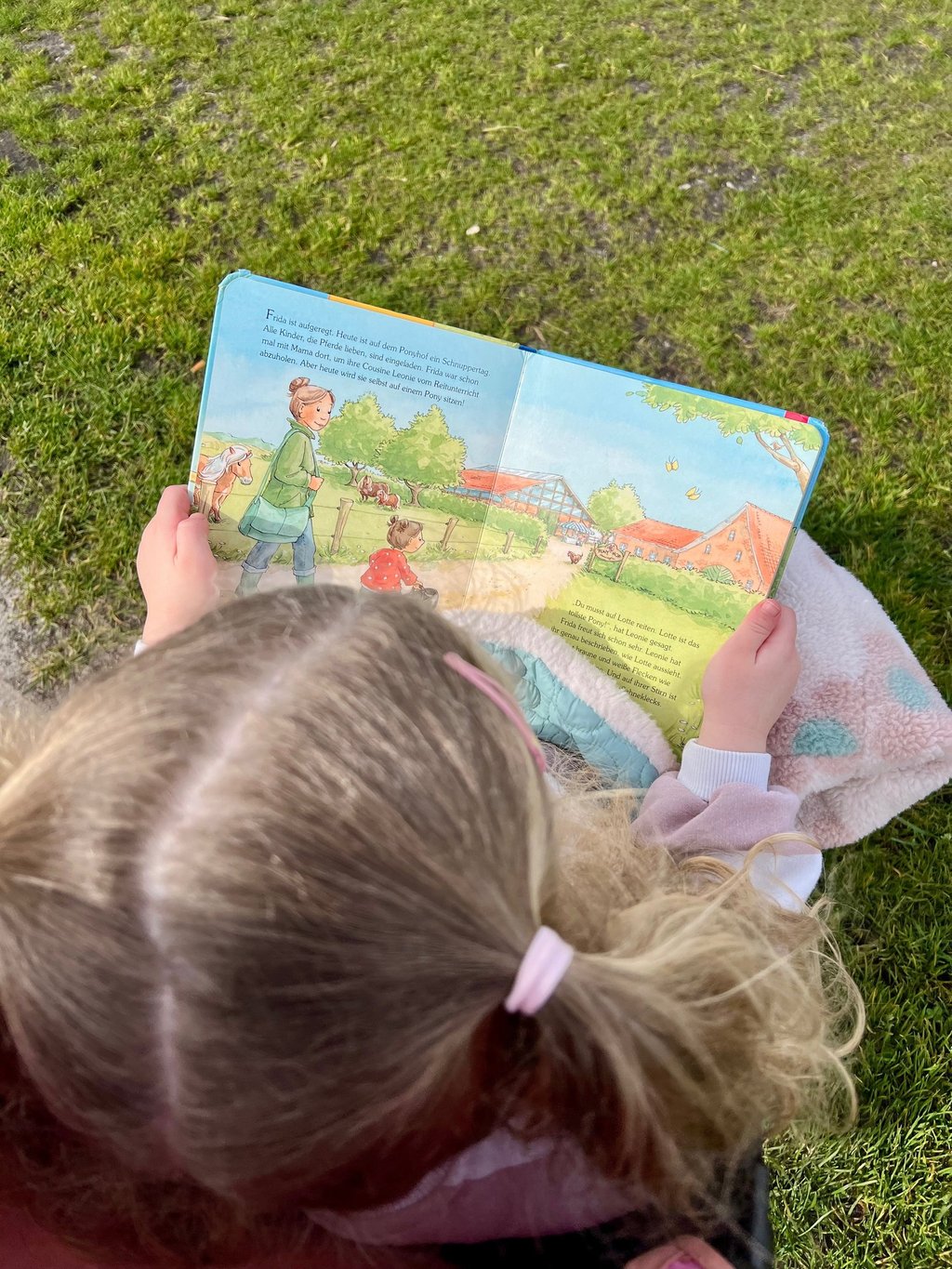 Ponytante Pferdebuch Ponyhof lesen