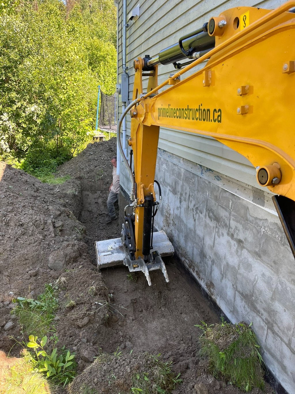 foundation repairs for a home in North Bay