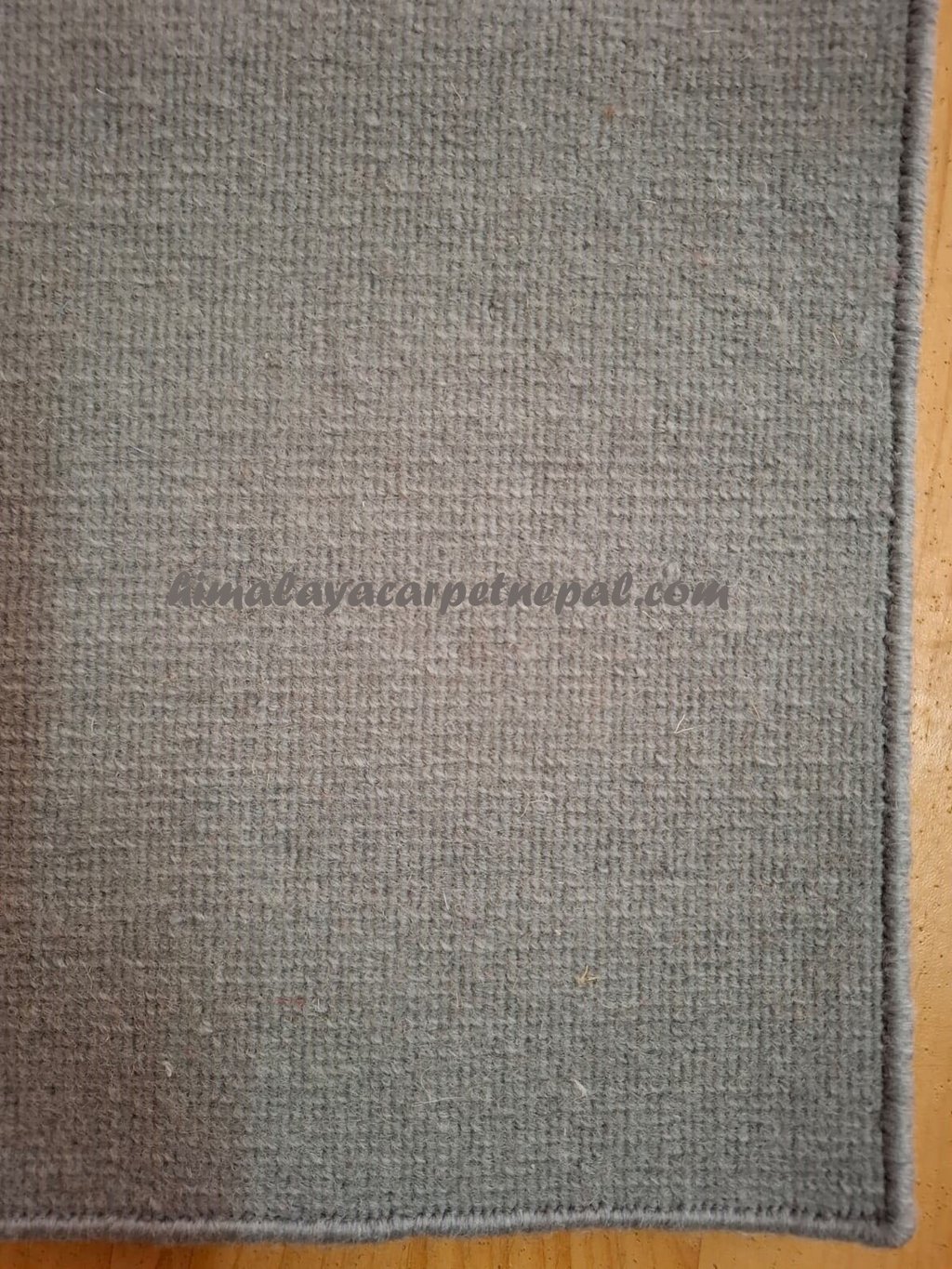 Hand-knotted sample rug, Tibetan hand-knotting technique, pile carpet made with Highland wool