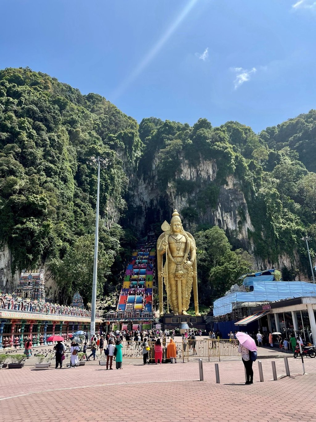 wejście do Batu Caves