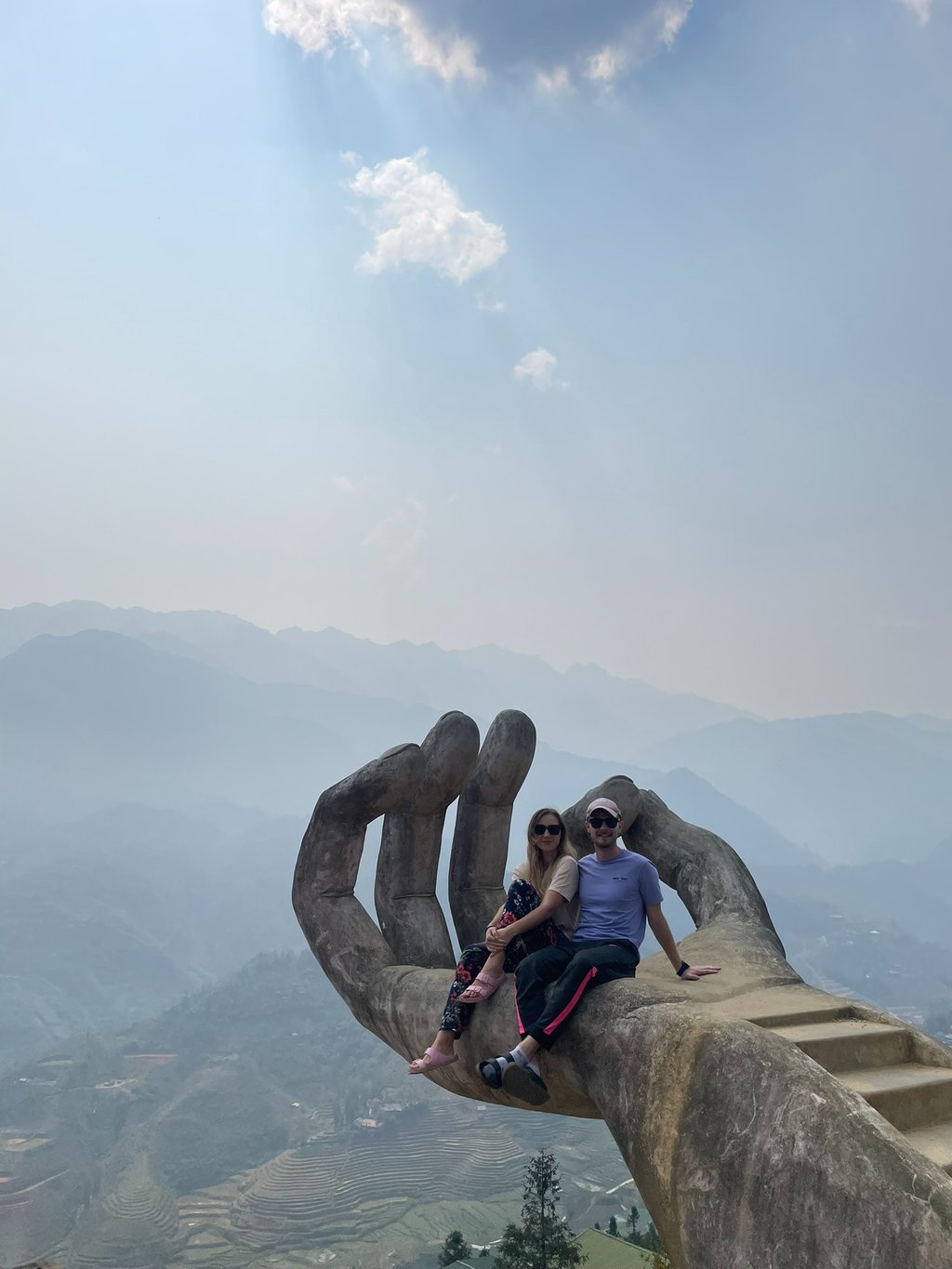 punkt widokowy Wietnam ręka Boga