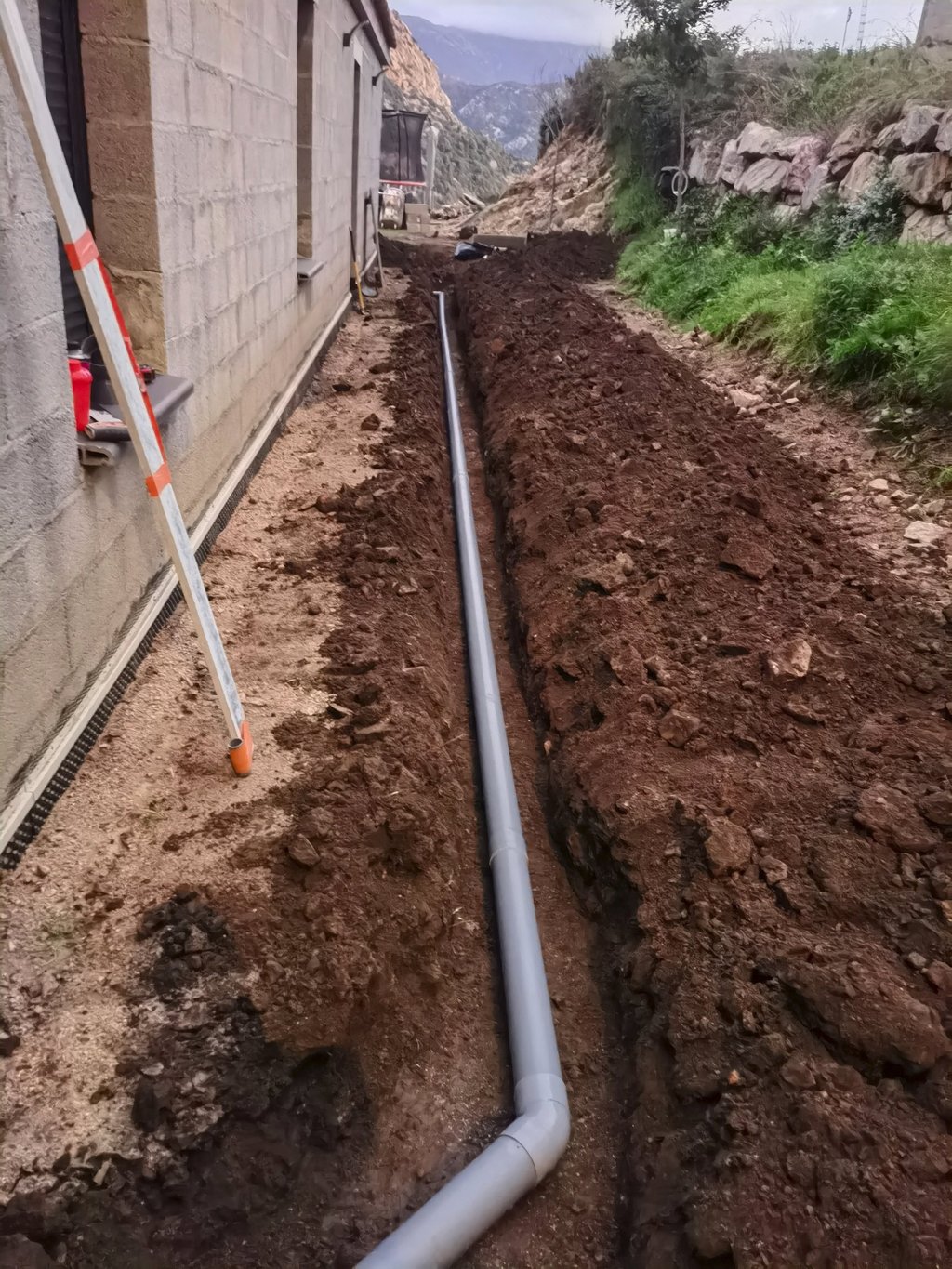 Réseau pluviale à porticcio