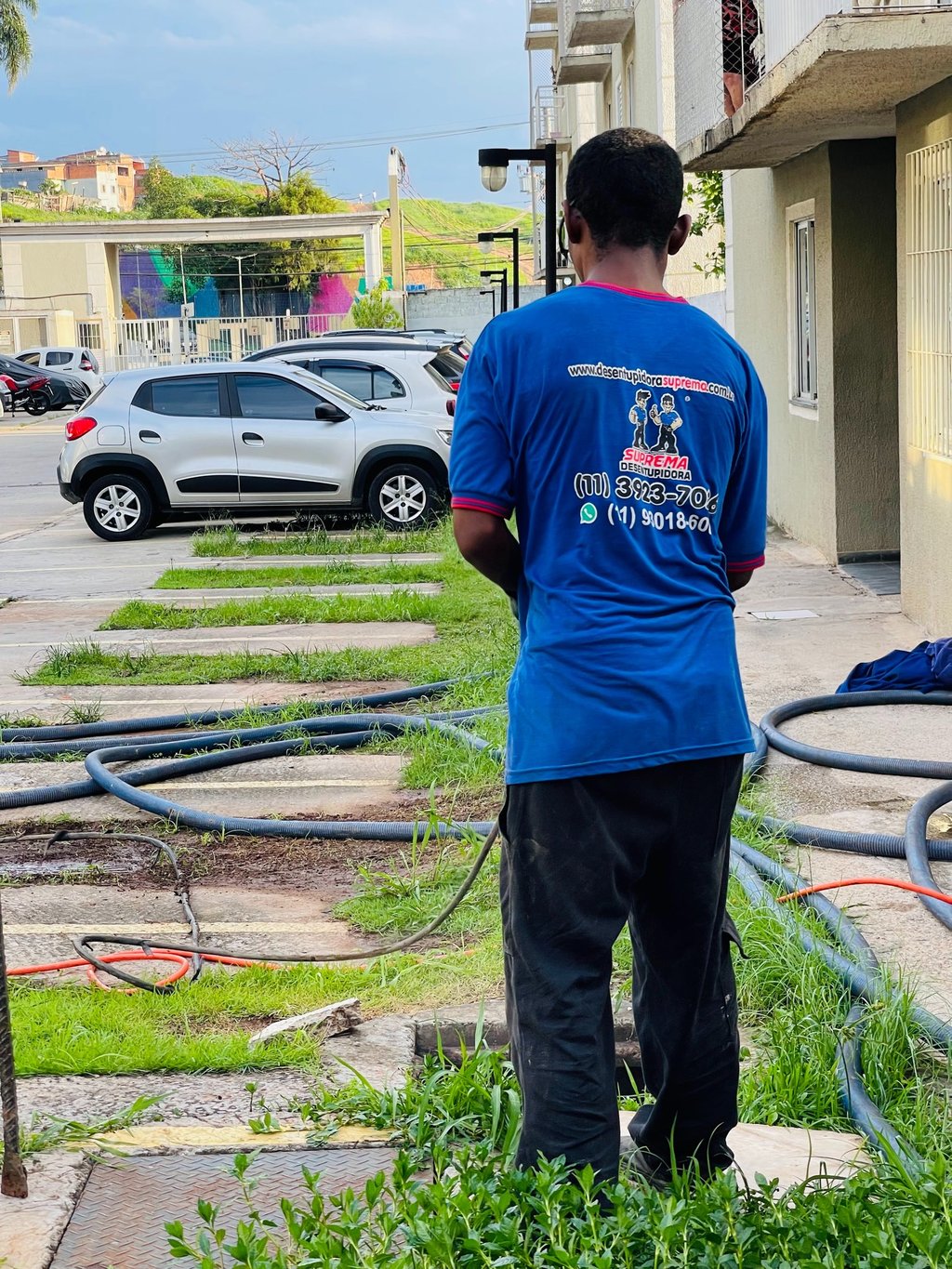 tecnico de desentupimento