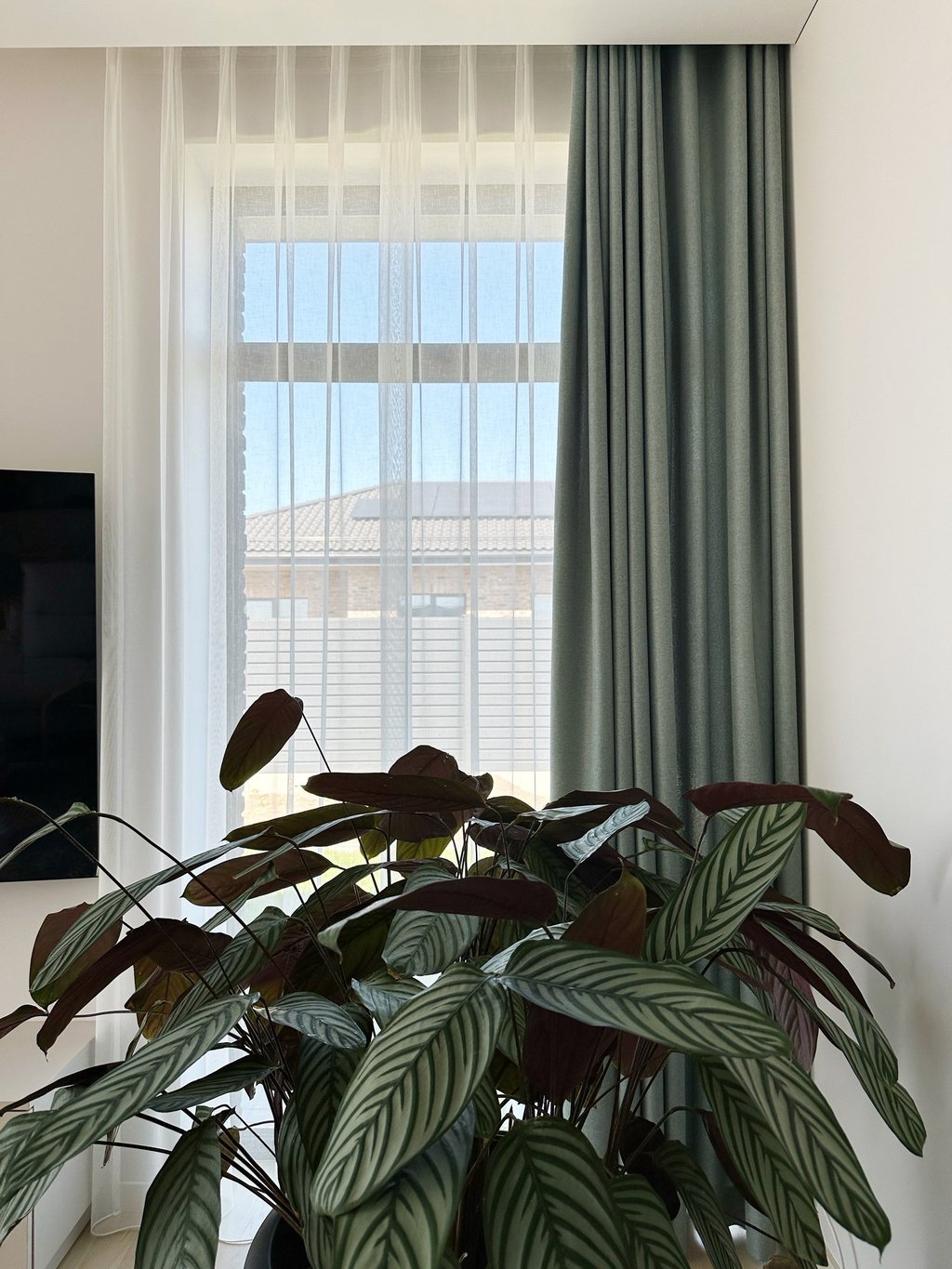 elektrinės spalvos naktinės užuolaidos