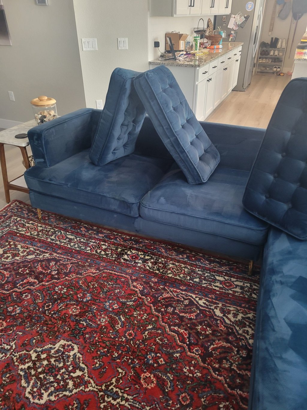 After photo of Eco Green Furniture Cleaning 
