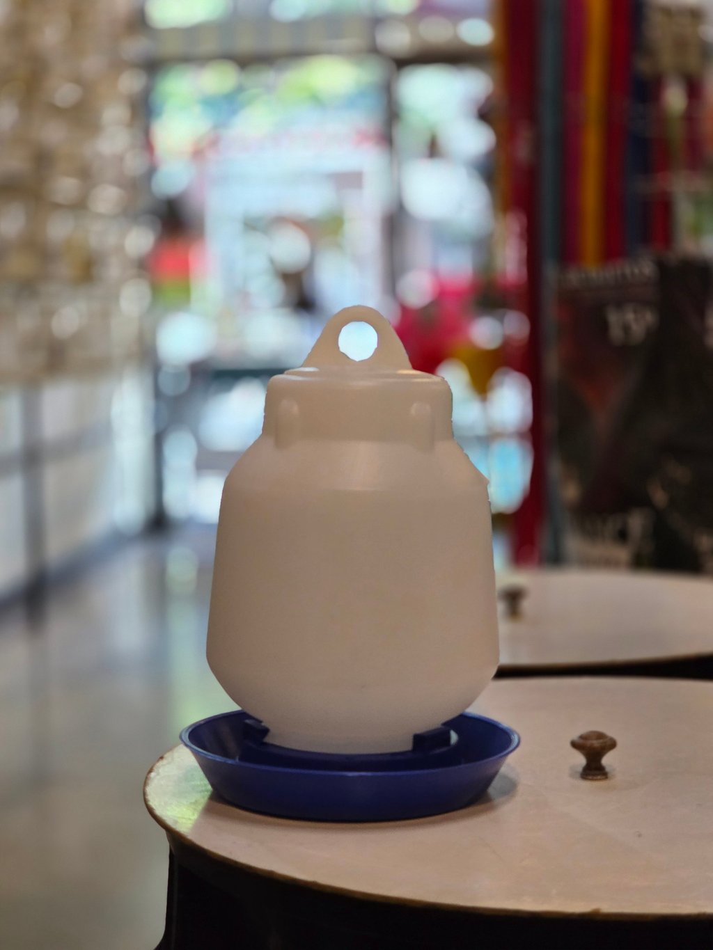 Dispenser agua y tolva alimento para aves