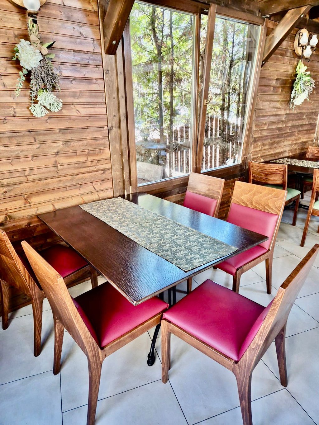 mobilier pentru exterior retapițat