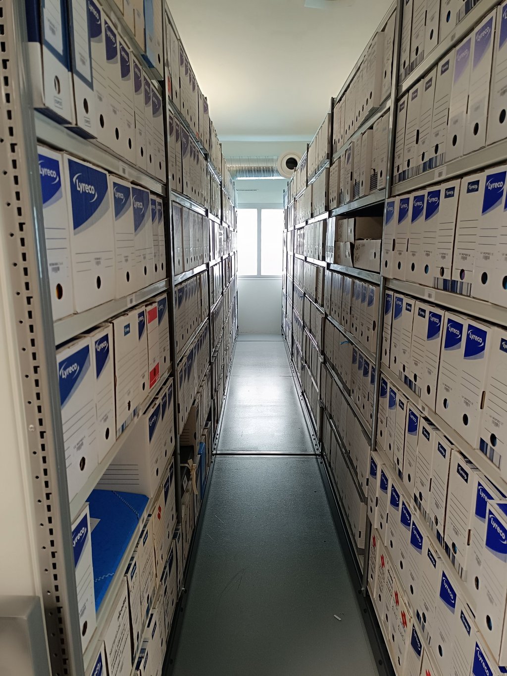 Photo magasin d'archives