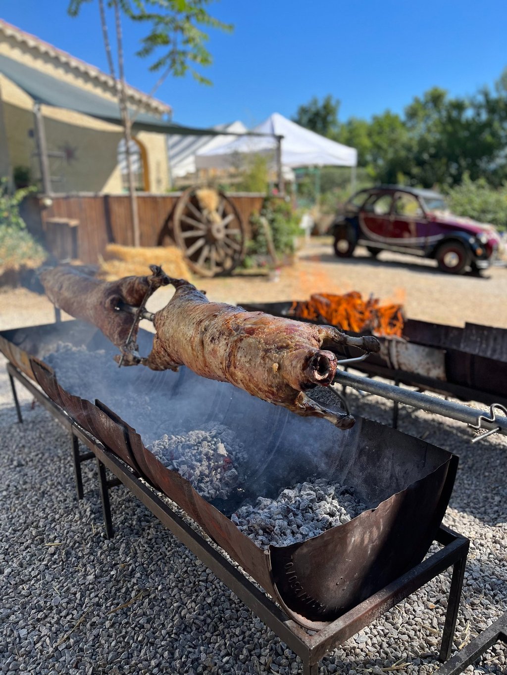 Méchoui Agneau à la broche