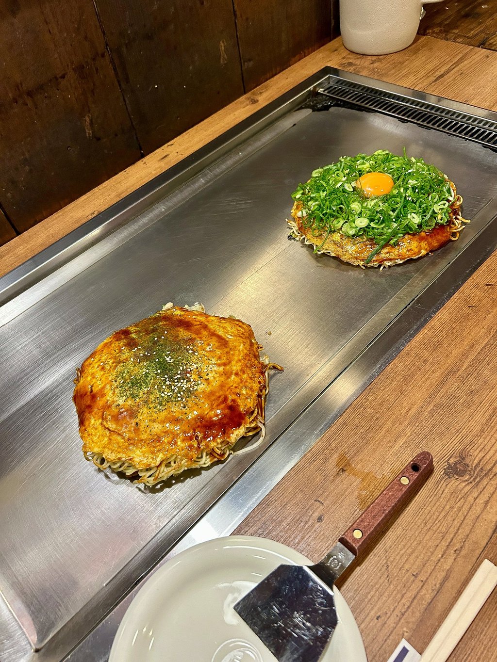 Okonomiyaki, plat traditionel d'Hiroshima
