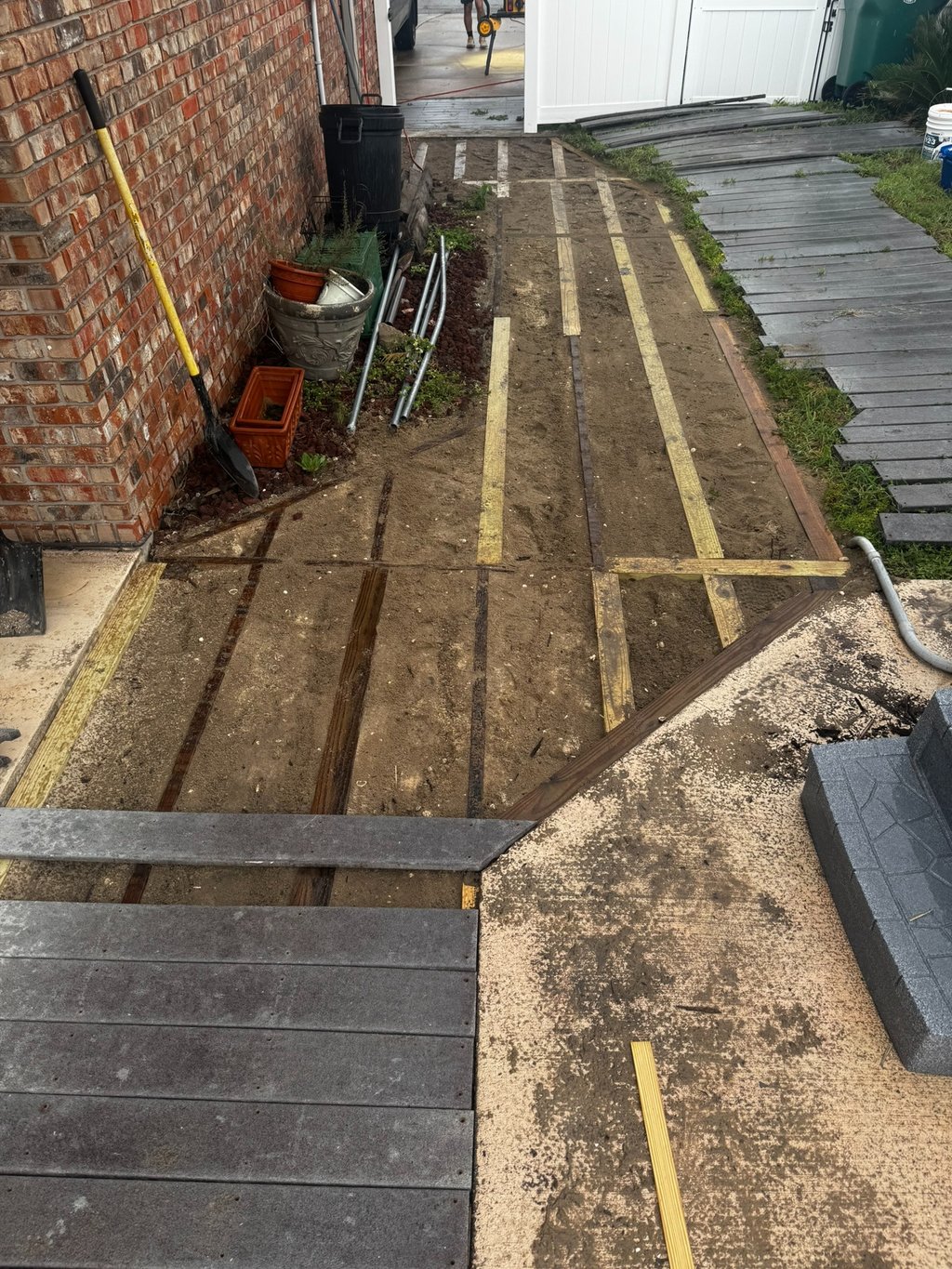 Decking walkway repair 