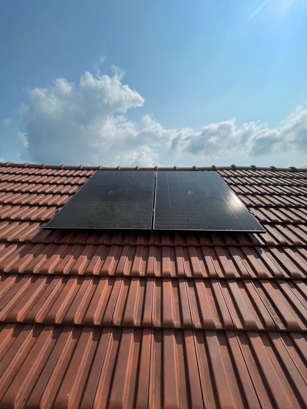 Installation de panneaux photovoltaïques réalisée par la société ALSUN ENERGY