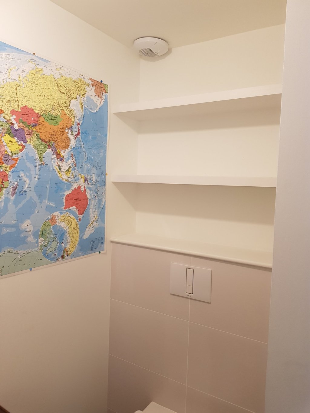 Etagères sur mesure fixation invisible