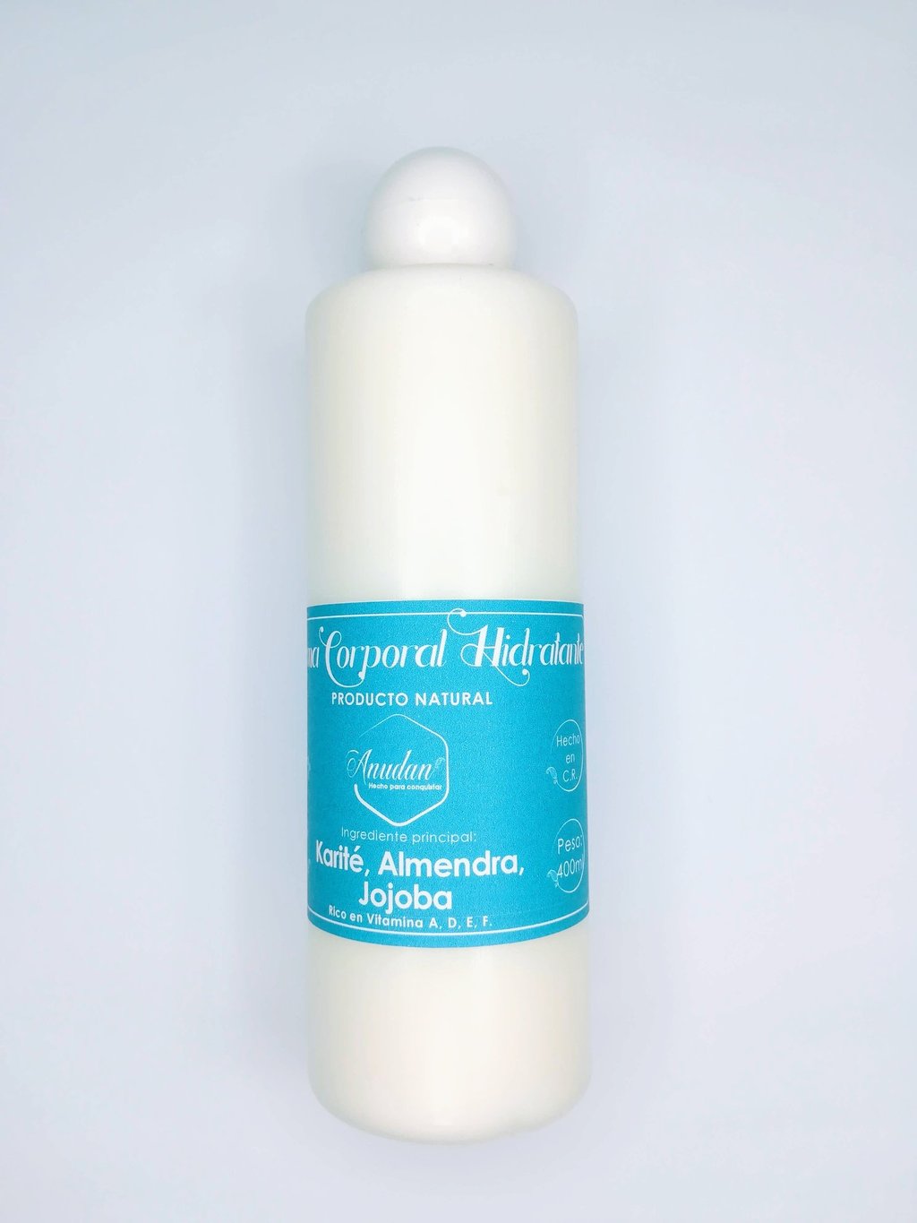 crema corporal - anudan jabones artesanales 