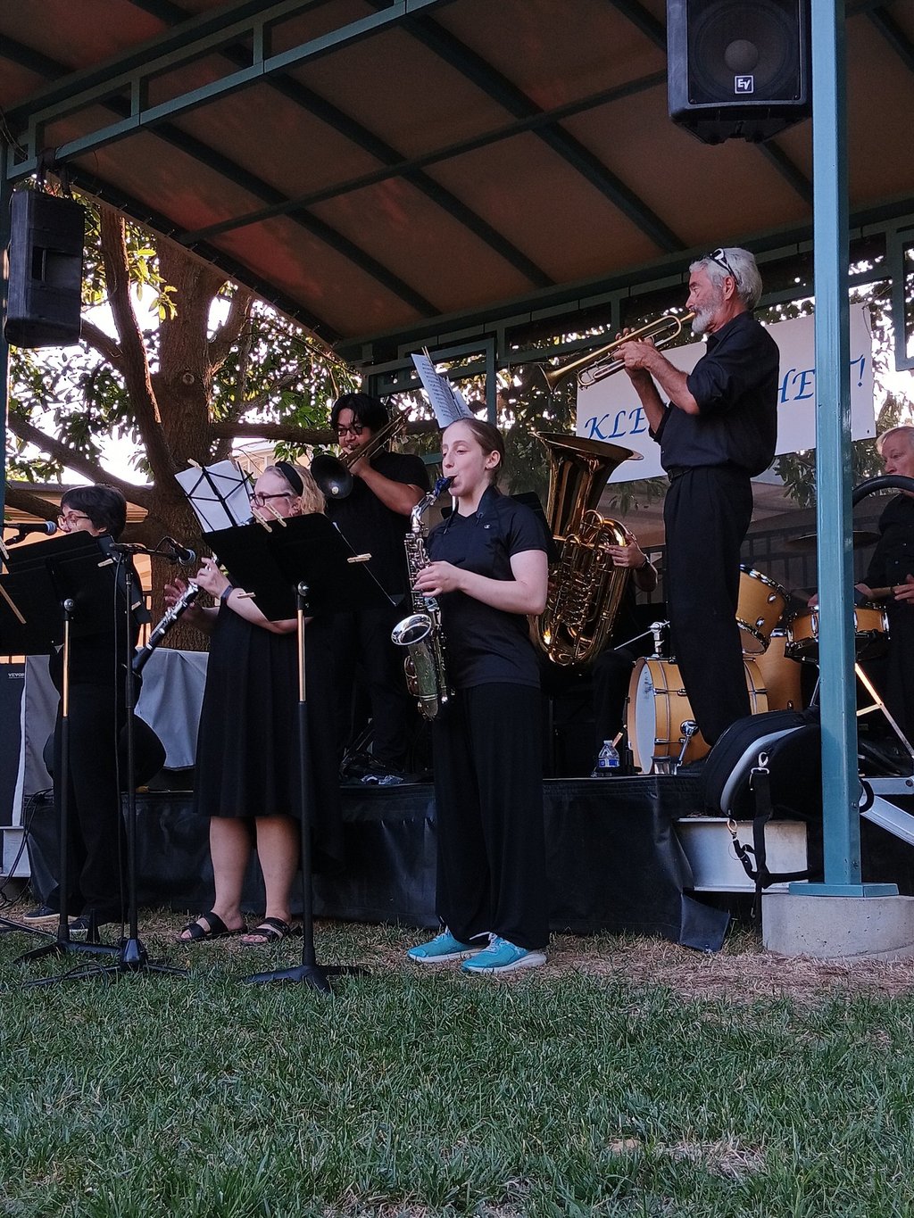 Hannah Wolkowitz Performing with Klezundheit!