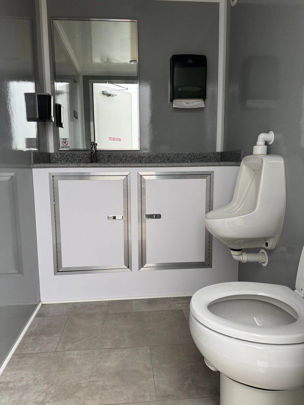 luxury portable restroom rental