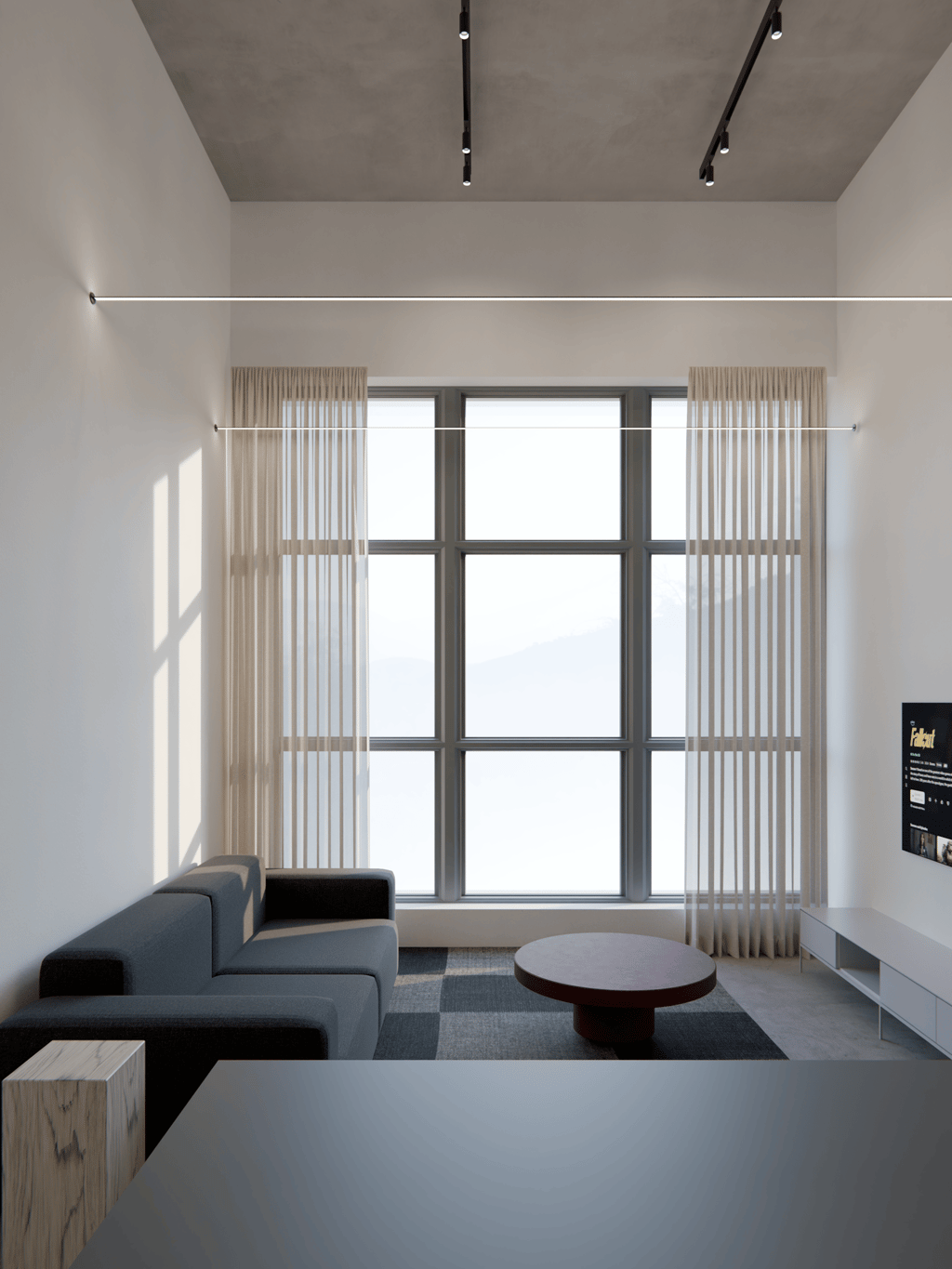 lofto interjero projektas Kaune