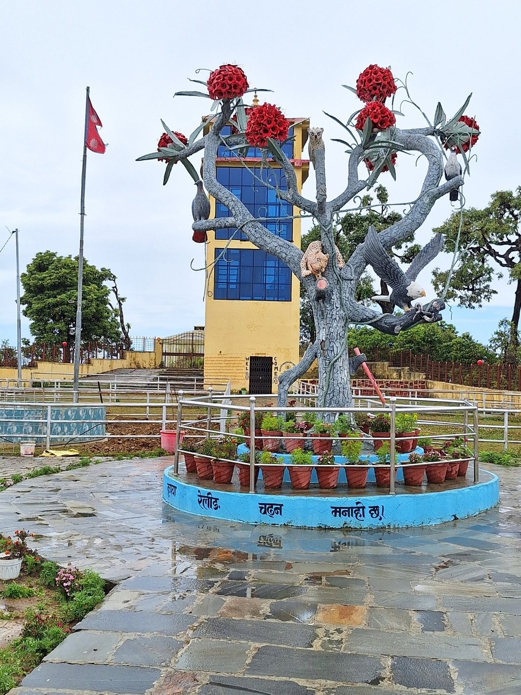 observation tower in Garanse