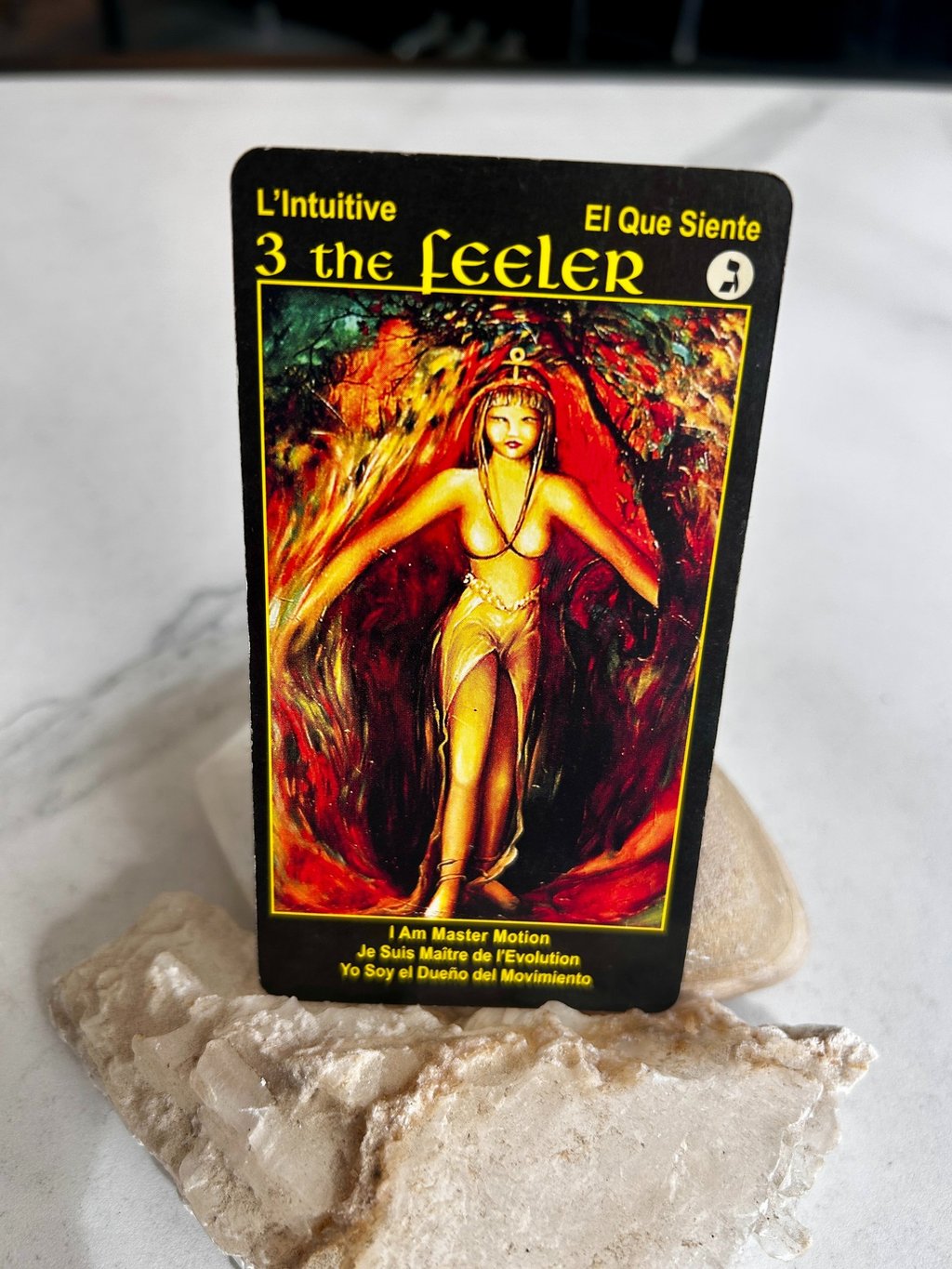 Tarot card 3 The Feeler or The Empress motion vs emotion