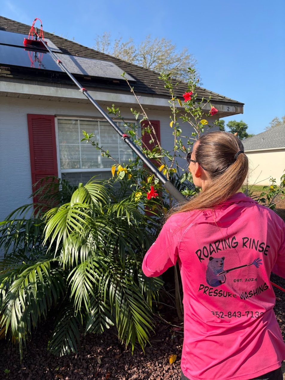 solar panel cleaning company