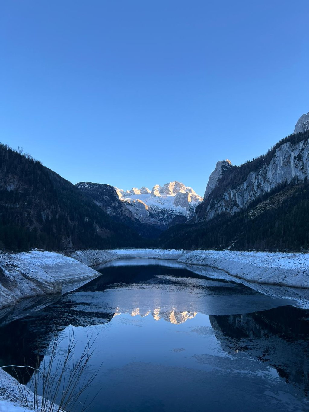 Blick auf den Dachstein