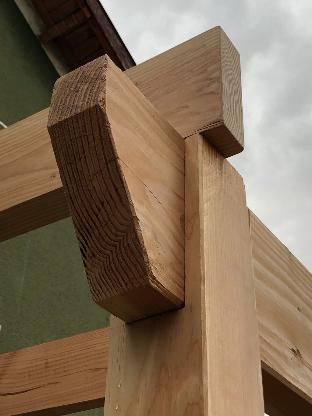 Pergola en bois de Douglas