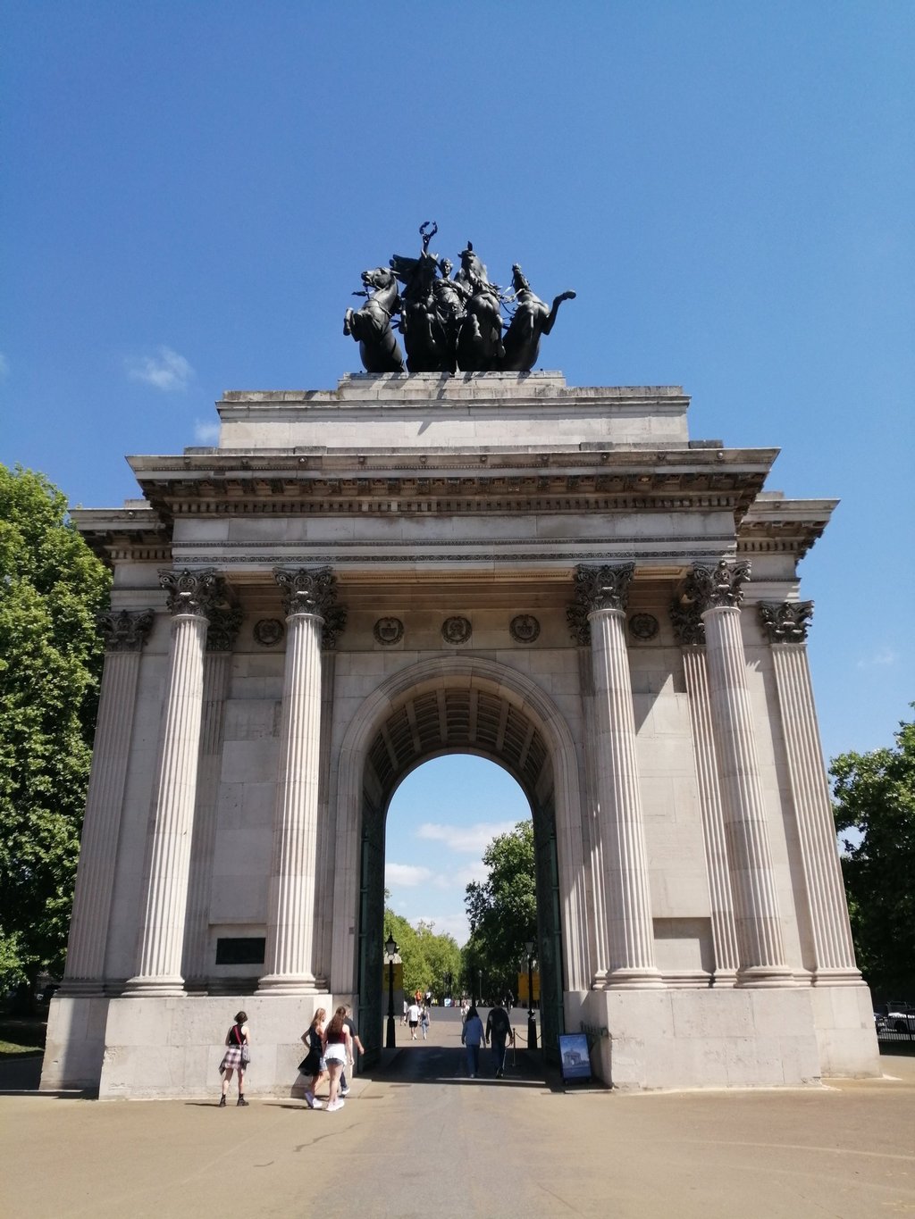 Regency London private walking tour - Jane Austen - Wellington Arch