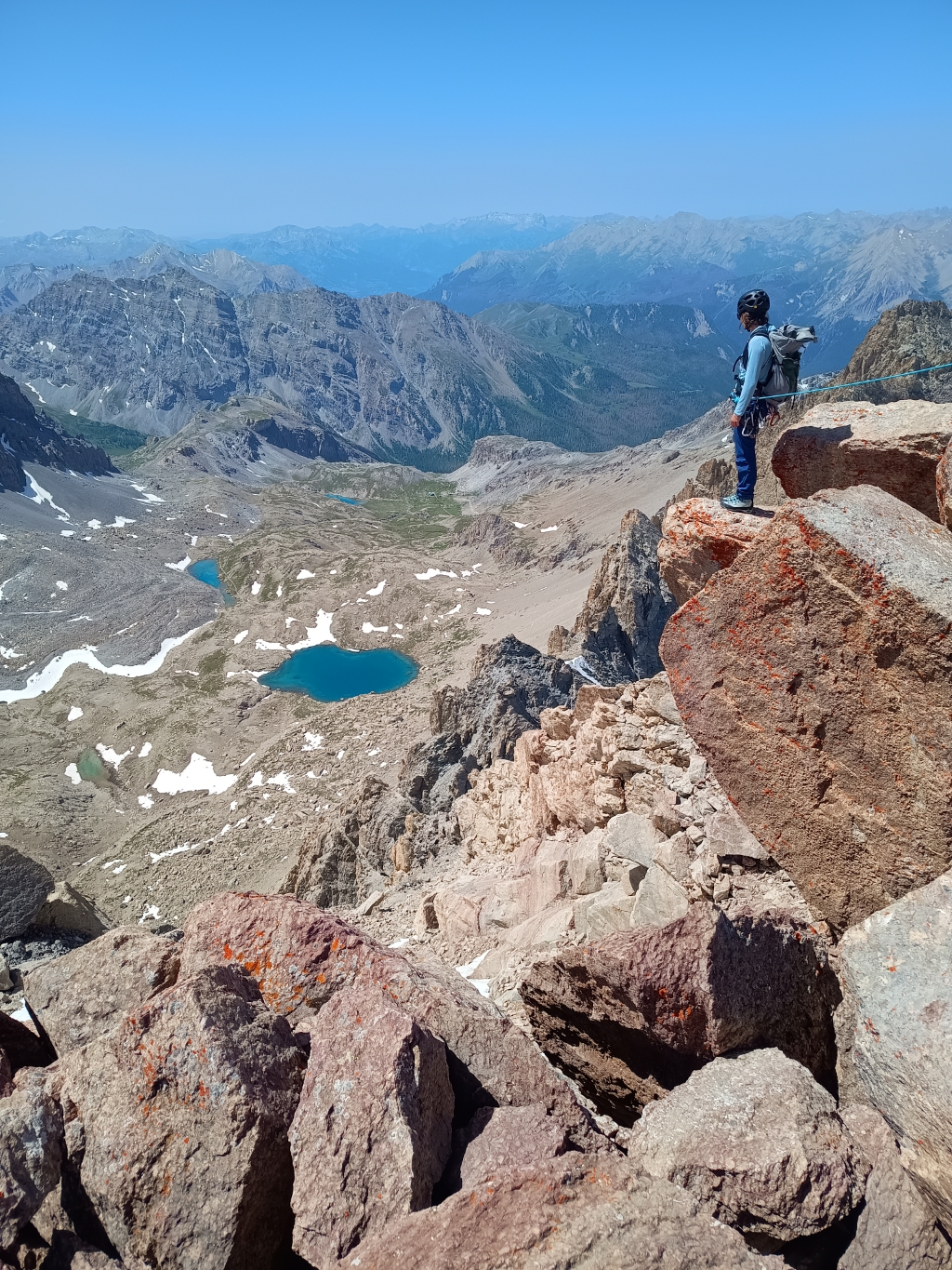 Traversée des Aiguilles du Chambeyron