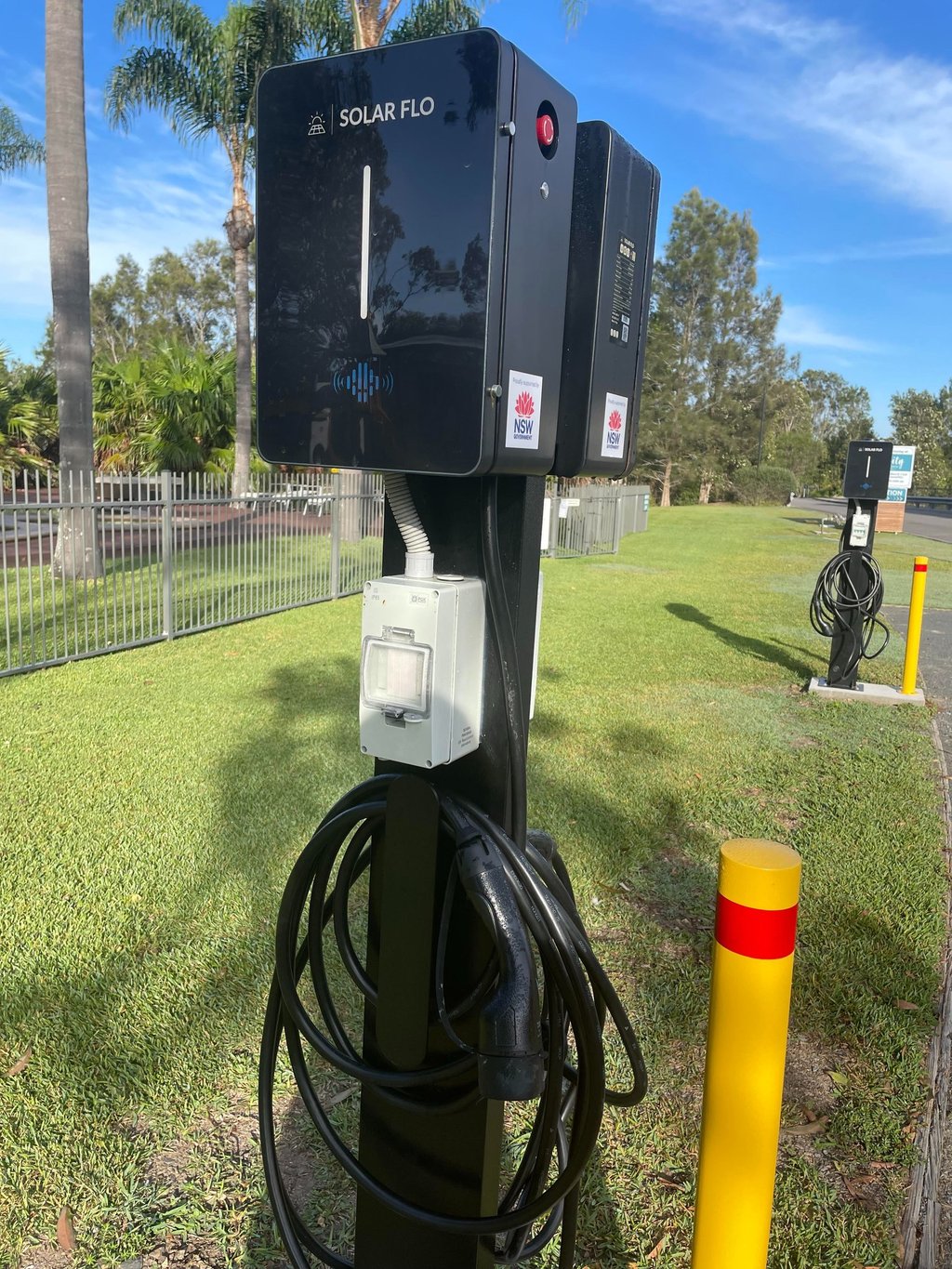 4 x free EV charging stations for guests