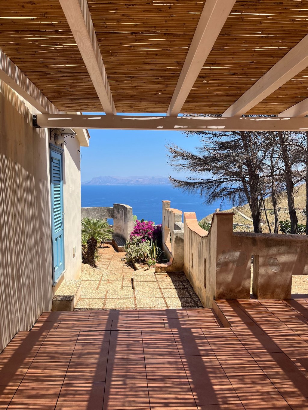 terrazza con vista mare
