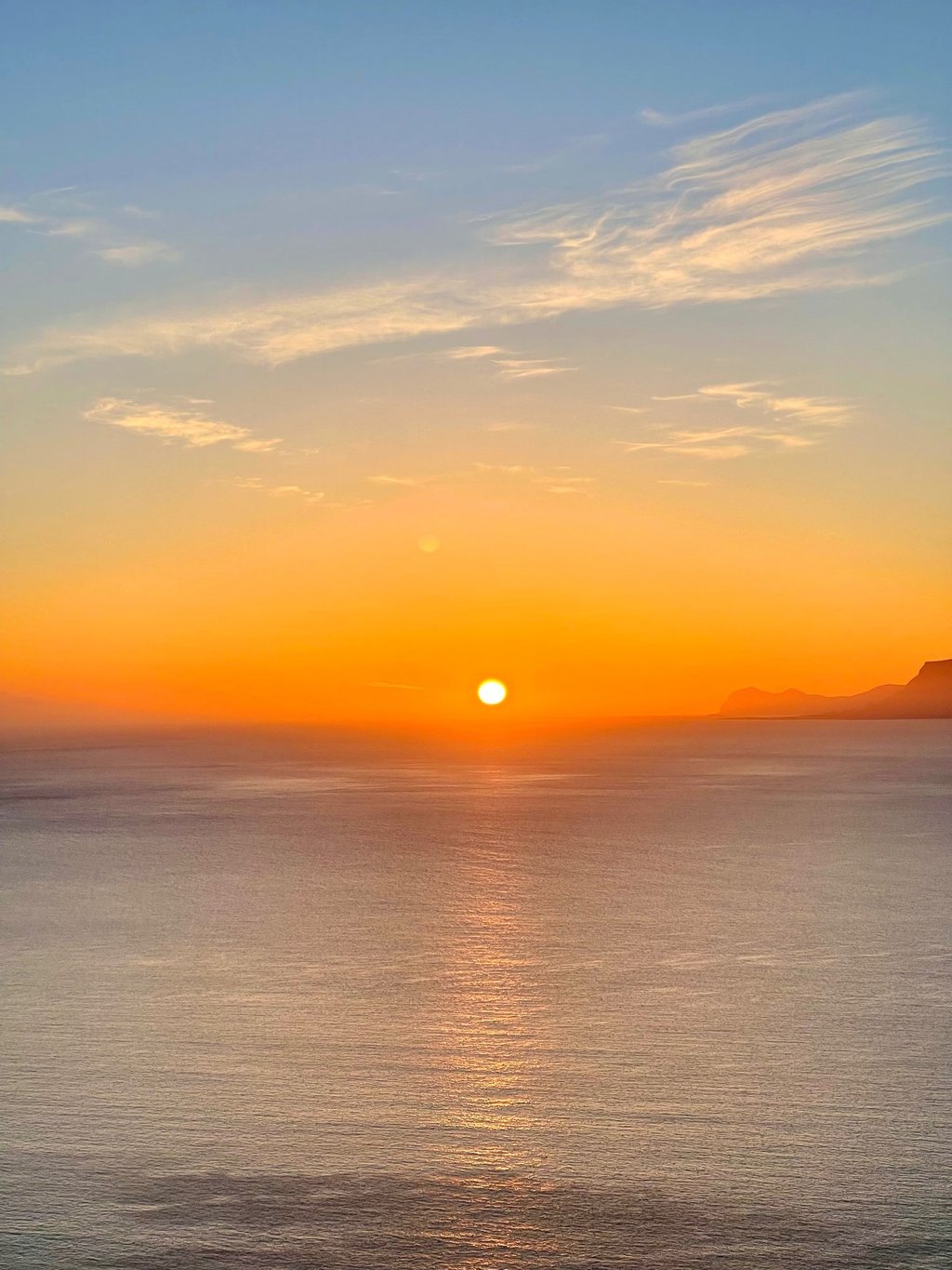 alba panoramica da casa