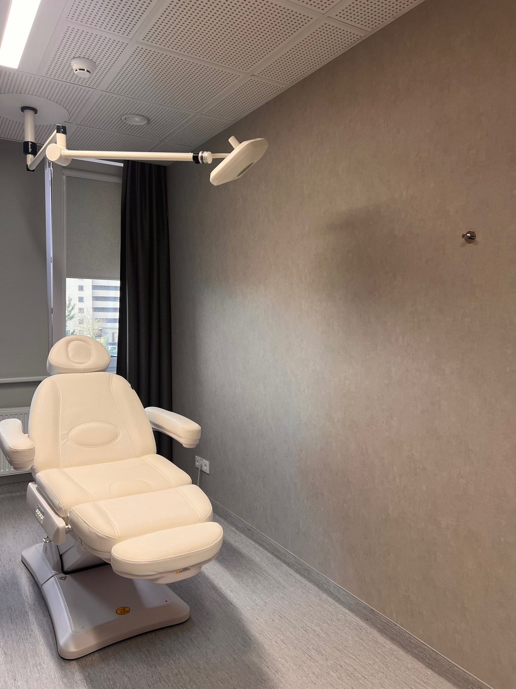 Vinilinė sienų danga medicinos paskirties patalpoms