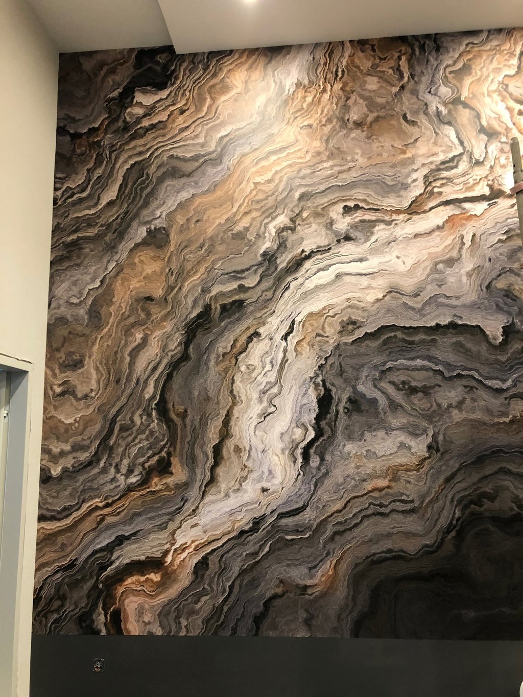 spauda ant viniliniu sienu 