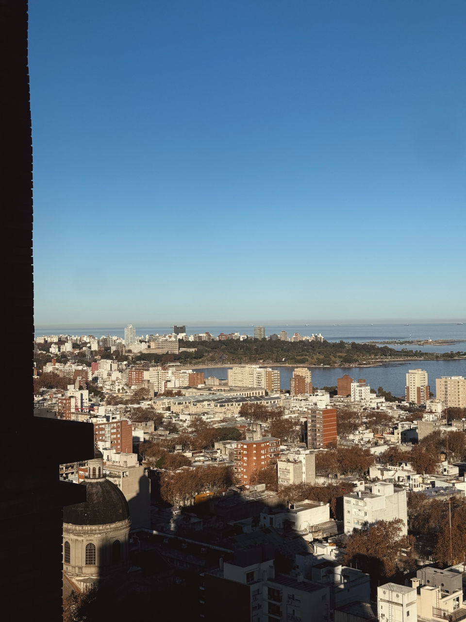 Panoramic view of Montevideo, Uruguay